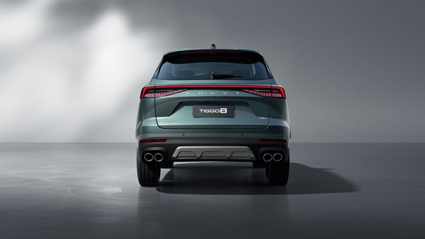 tiggo 8 rear view