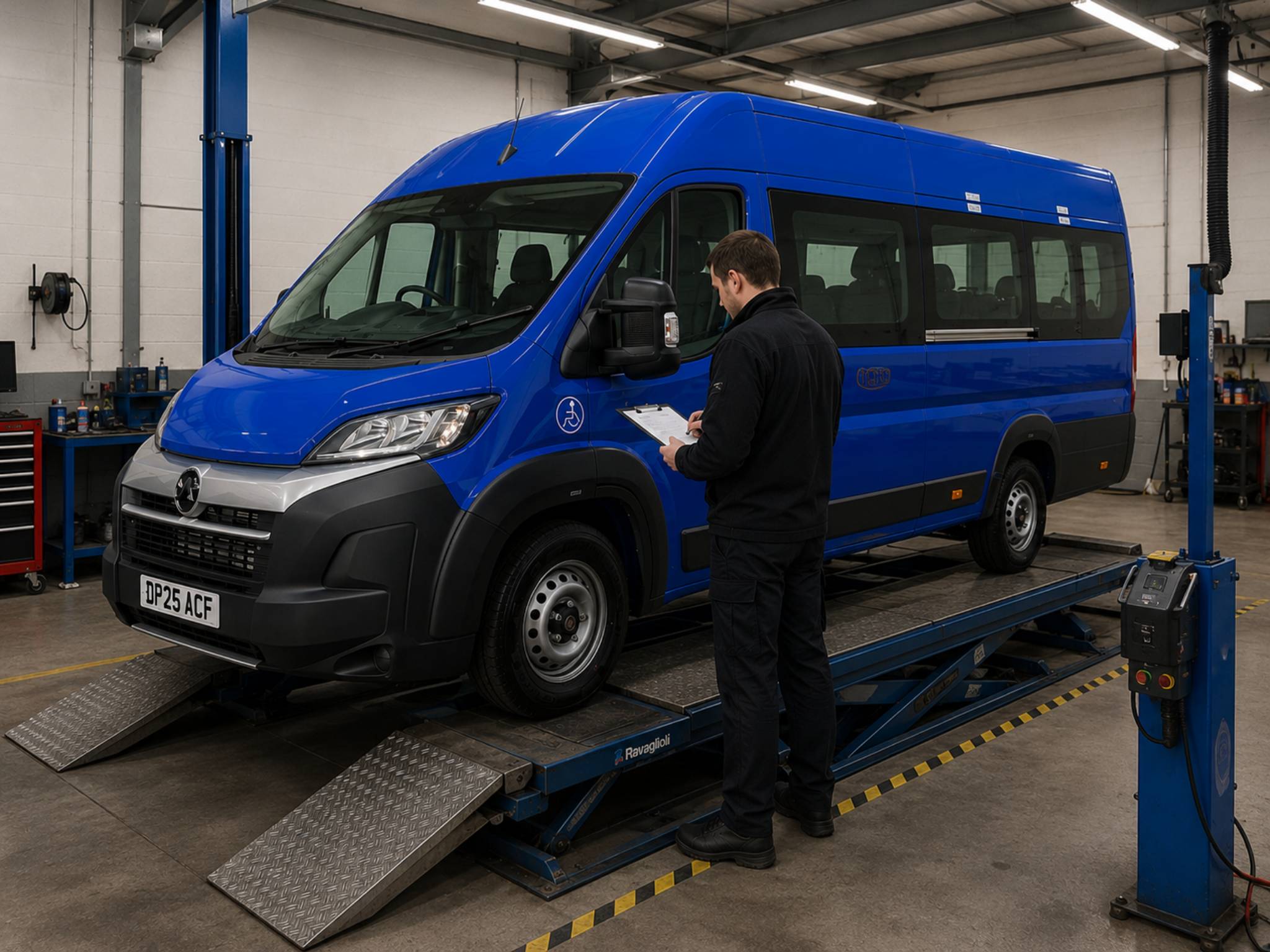 IVA-certified CVM minibus