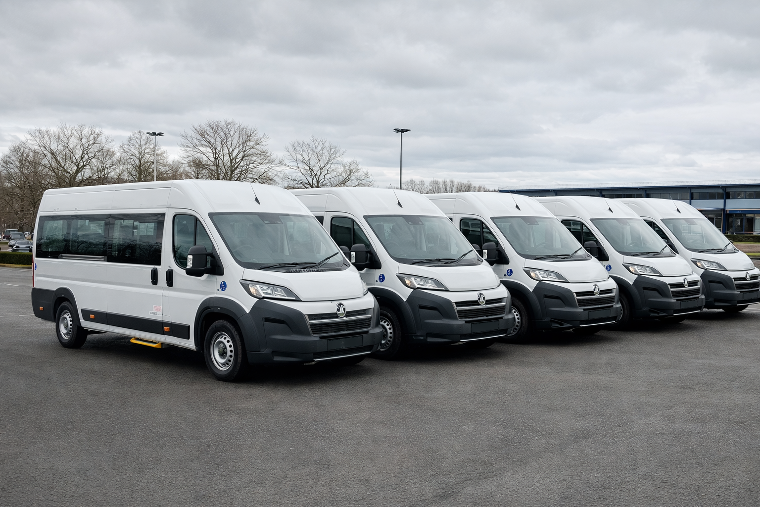 Pre-loved accessible minibus stock at CVM