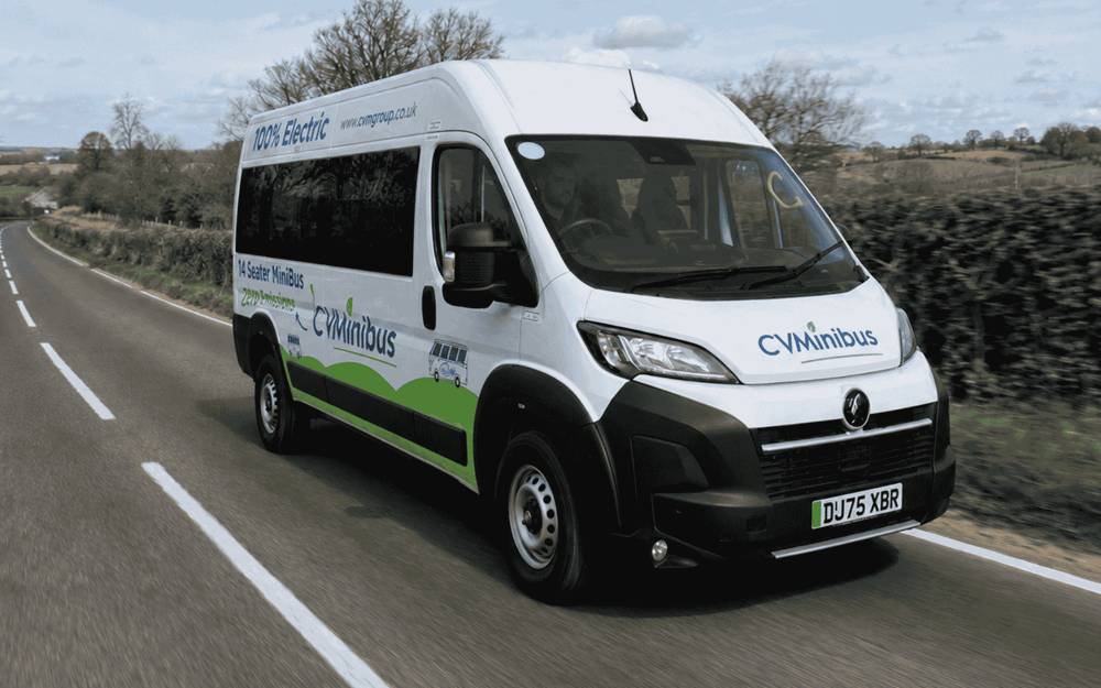 Electric CVMinibus wheelchair accessible minibus by CVM Group