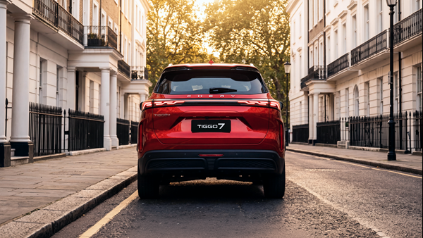 Tiggo 7 rear view
