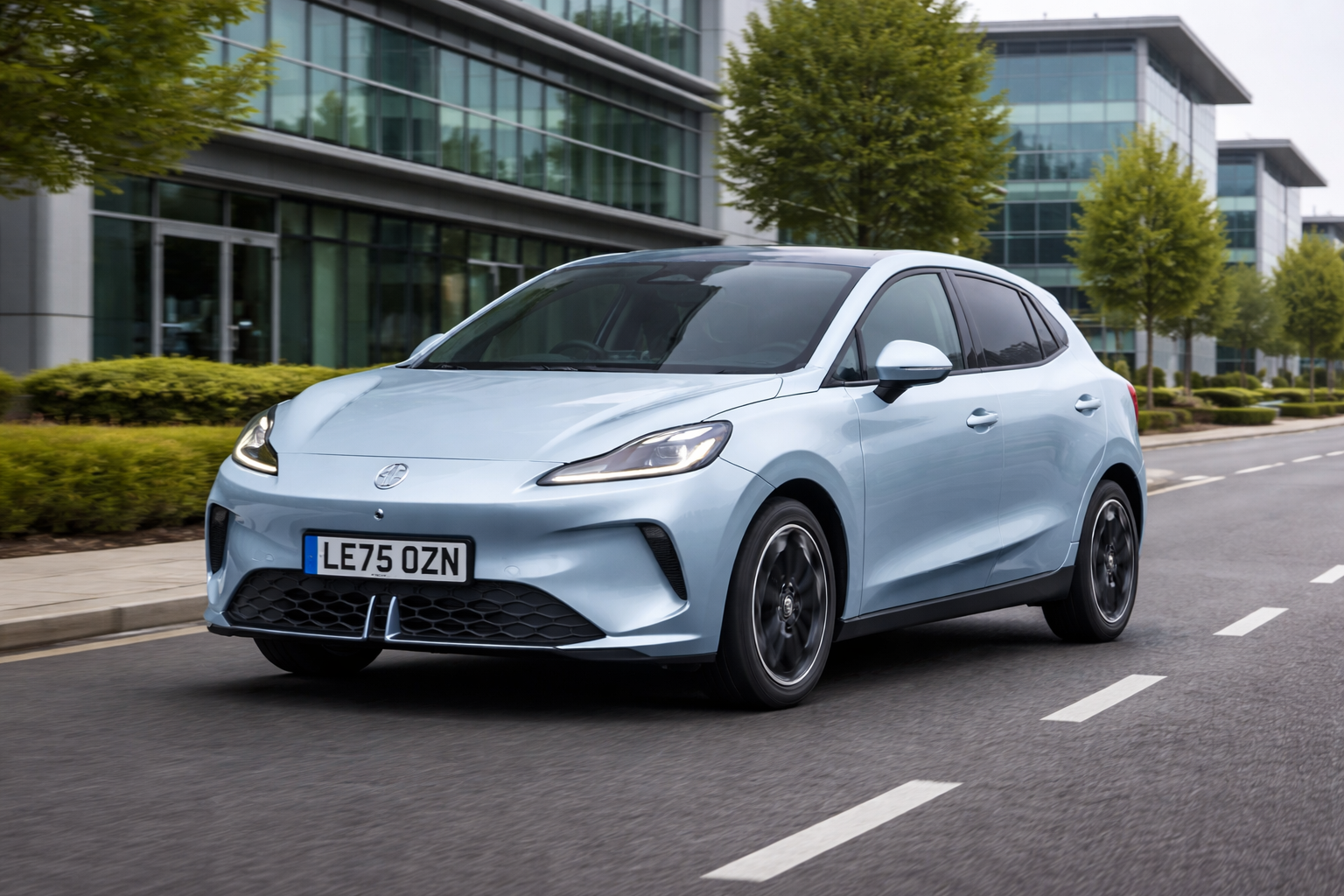 Brand-new electric car