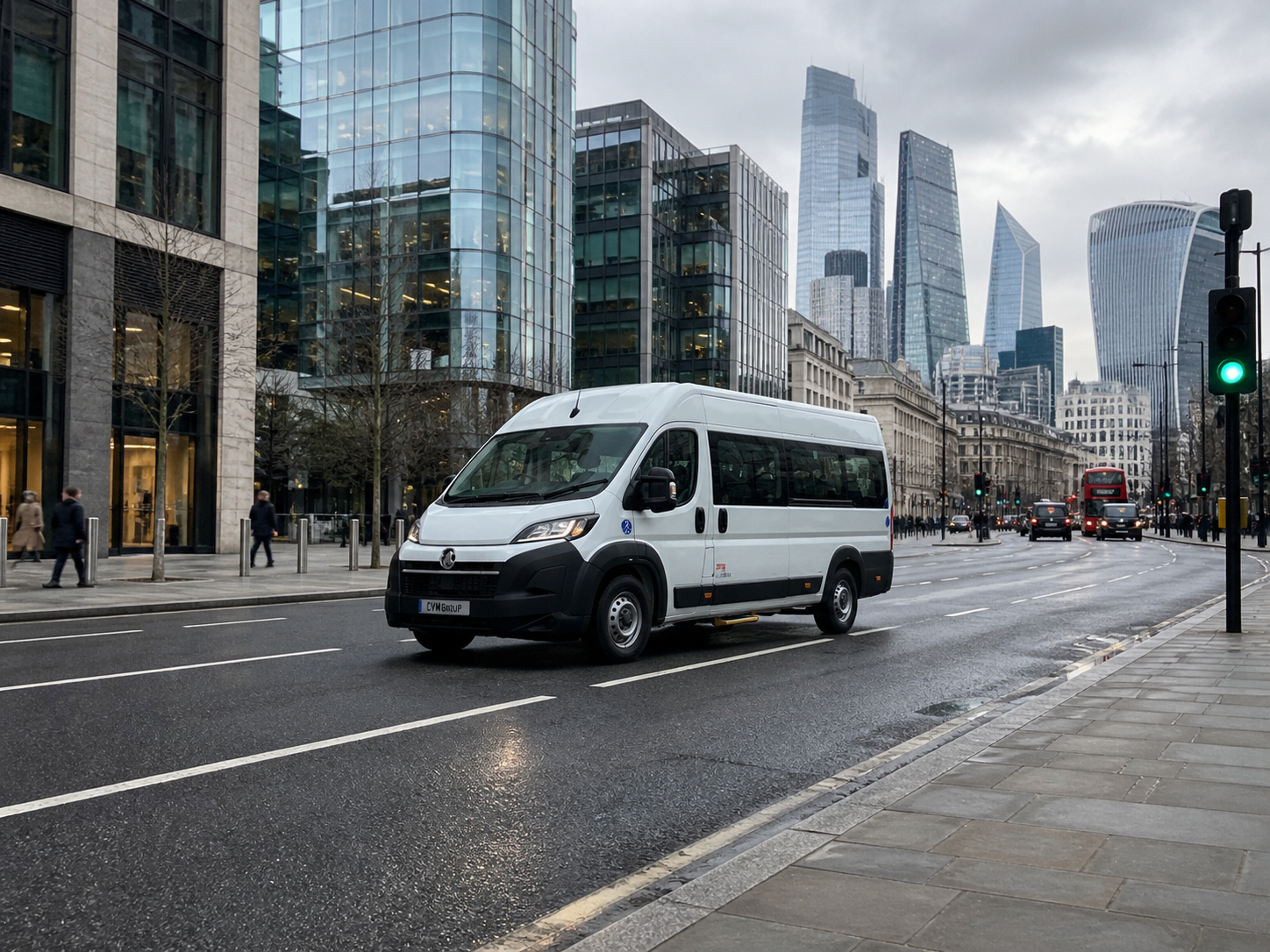 Euro 6 diesel Movano minibus, ULEZ and Clean Air Zone ready