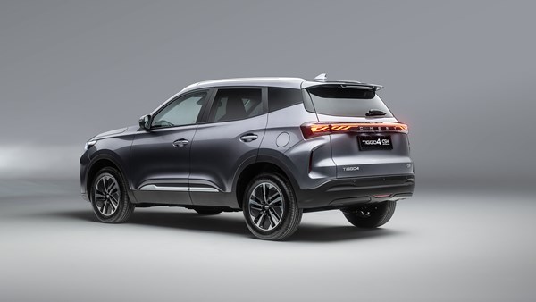 Tiggo 4 CSH rear side view