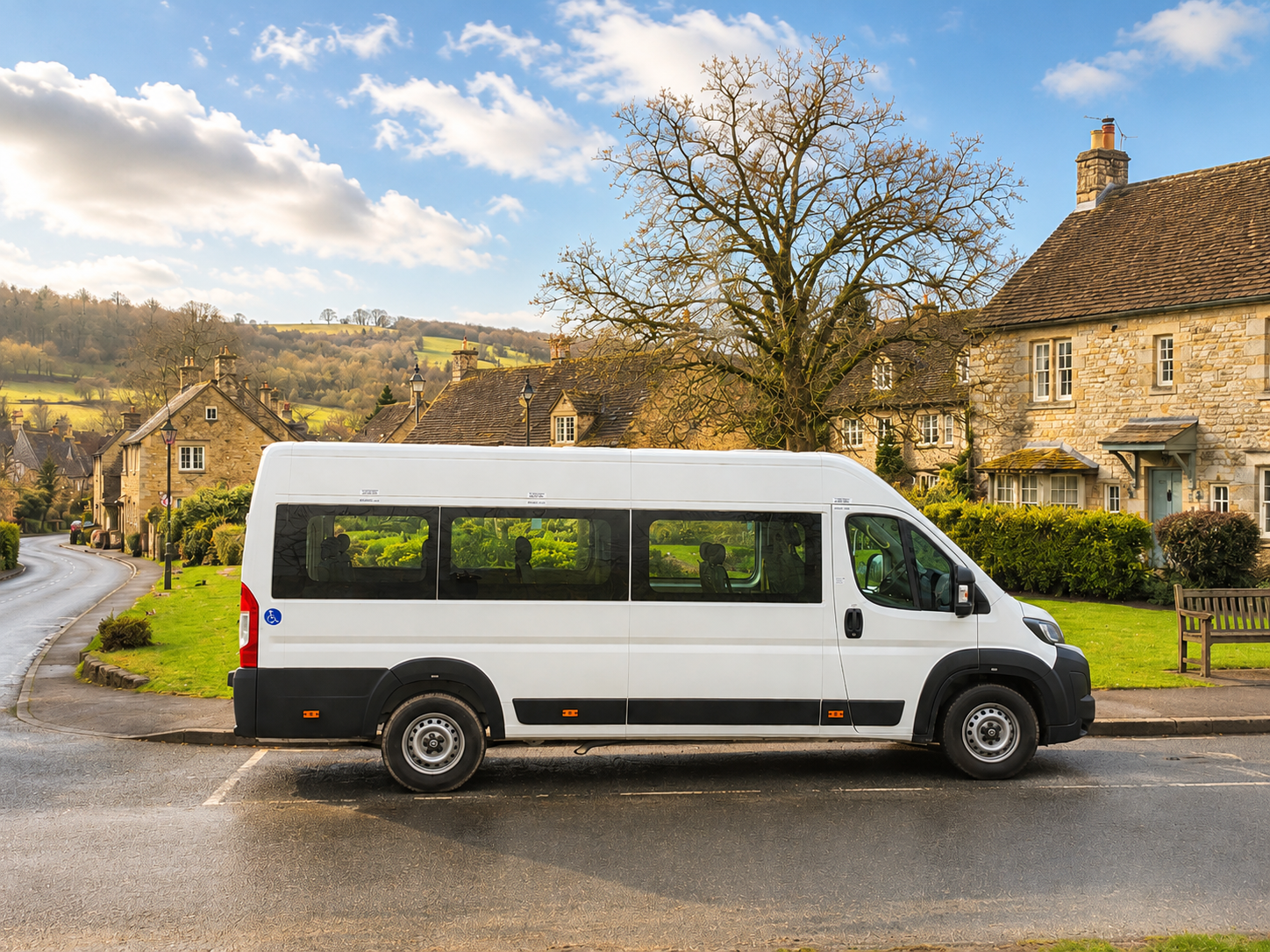 Rural community transport minibus