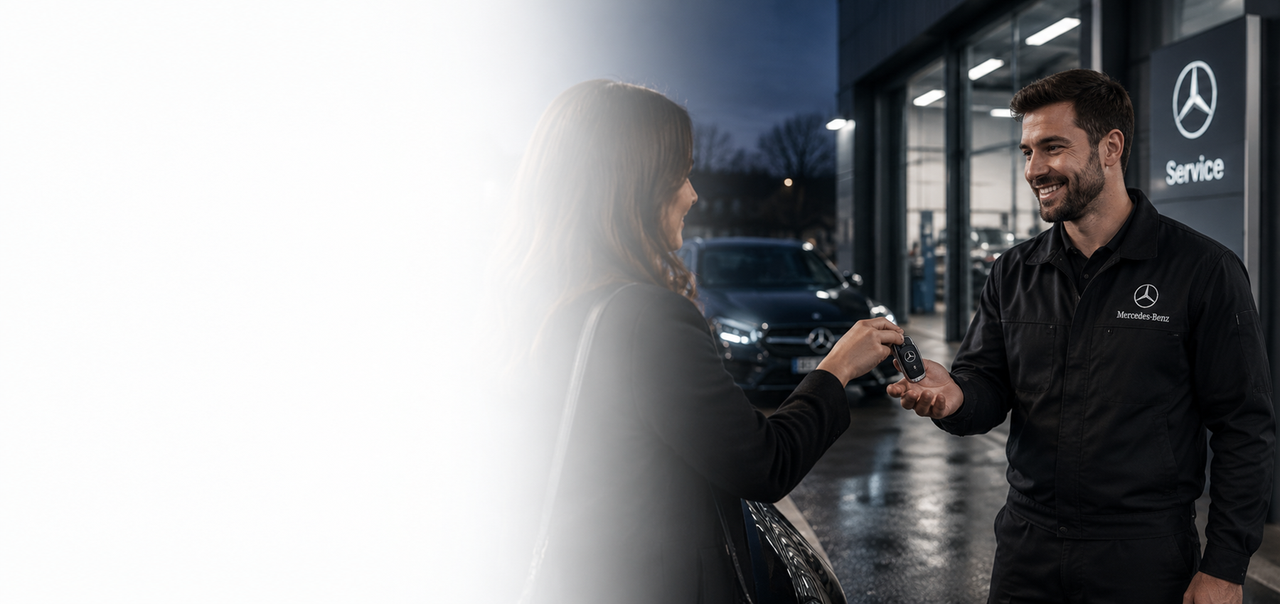 Mercedes-Benz flexible servicing appointments