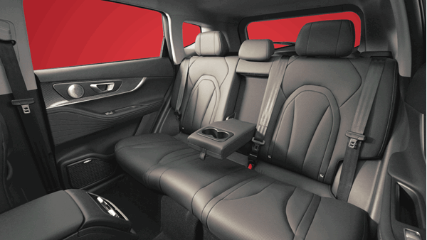 tiggo 7 rear seats