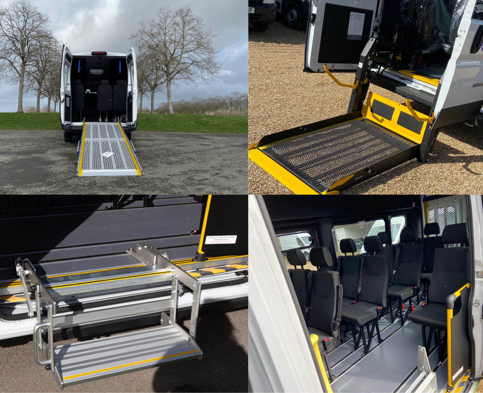 Accessible minibus