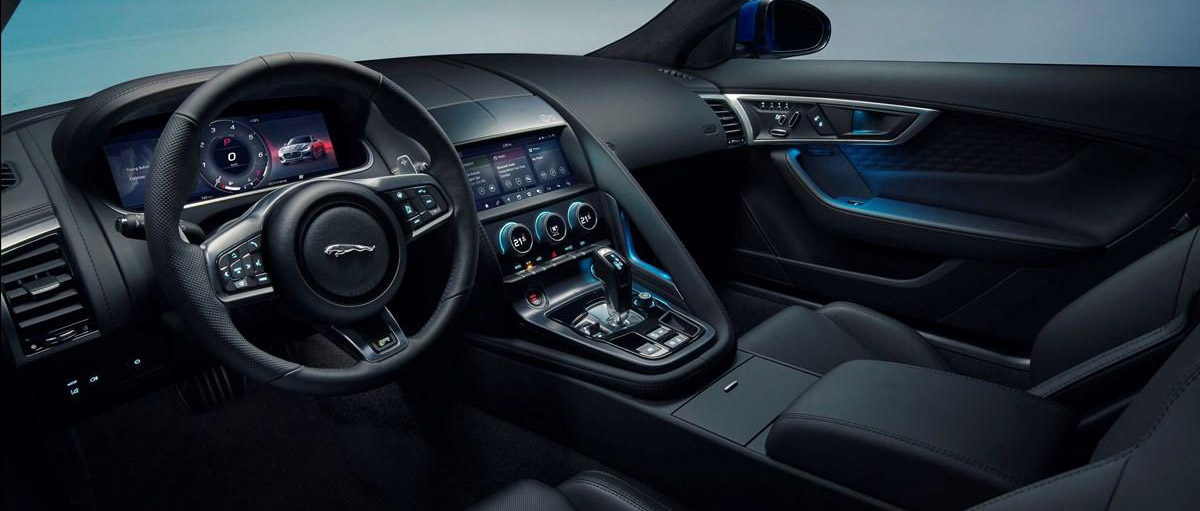 Jaguar Black Interior